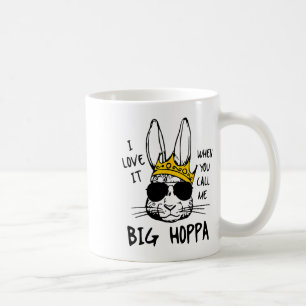 Ik hou ervan als je me grote Hoppa Bunny Pasen noe Koffiemok