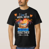 Ik hou ervan als we Cruisether Vaca zijn T-shirt (Voorkant)