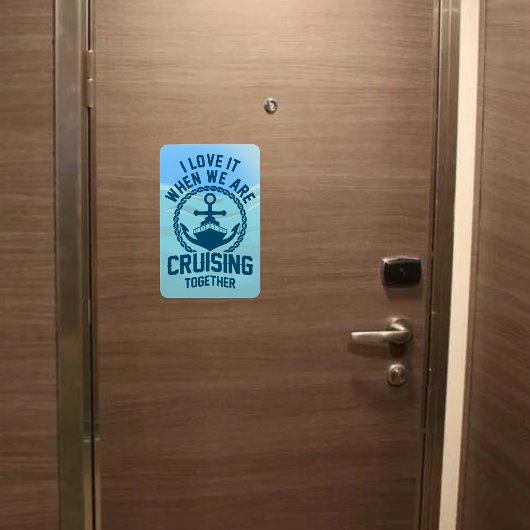 Ik hou ervan als we samen kruipen - deur magneet