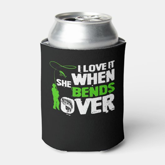 Ik hou ervan als ze over grappige Vist Blikjeskoeler (Blikje Voorkant)