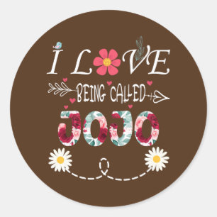 Ik hou ervan een Jojo te zijn die ik graag Jojo no Ronde Sticker