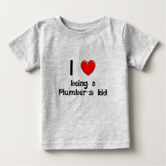 Ik hou ervan een Plumber's Kind T-Shirt te zijn