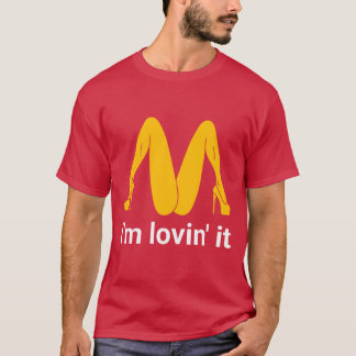 Ik hou ervan grappige sarcastische kunst t-shirt