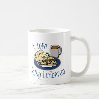 Ik hou ervan Lutheran Funny Church te zijn Koffiemok