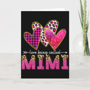 Ik hou ervan Mimi oma Valentijn Moeders te worden Kaart
