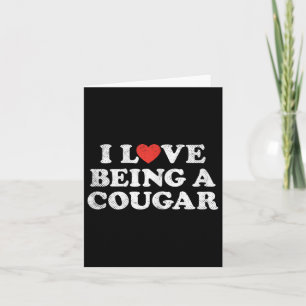 Ik hou ervan om een Cougar-outfit te dragen Cougar Kaart