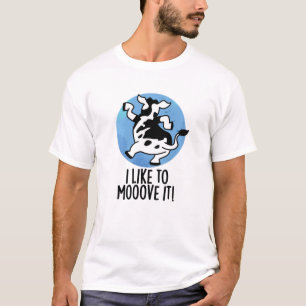 Ik hou ervan om het grappige Koe pun te maken T-shirt