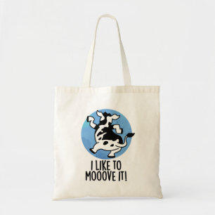 Ik hou ervan om het grappige Koe pun te maken Tote Bag