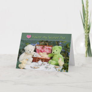 Ik hou ervan om je te hebben voor een Secret Pal - Kaart