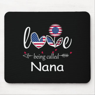 Ik hou ervan om Nana Usa-vlag te zijn 4 juli Onafh Muismat