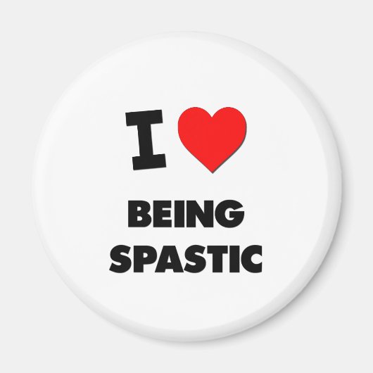 Ik hou ervan om spastisch te zijn magneet (Voorkant)