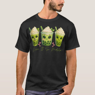 Ik hou ervan zo Matcha Grappige Matcha Groene Thee T-shirt