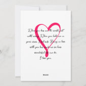 Ik hou evenveel van jou als dat ik walg van Valent Feestdagenkaart (Achterkant)