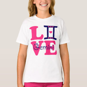 ♊★ 😍Ik hou Gemini-Best-Zodiac teken Fabulous T-shirt