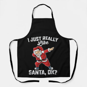 Ik Hou Gewoon Heel Veel Van Kerstmis Oké Familie K Schort
