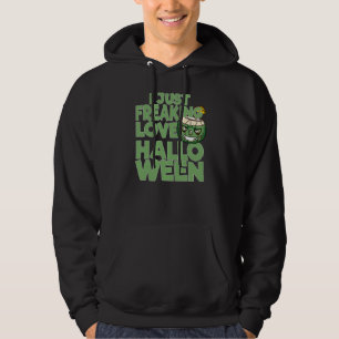 Ik hou gewoon helemaal van Halloween Kokosnoot J Hoodie