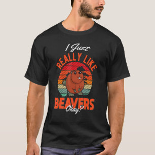 Ik hou gewoon van Beavers T-shirt