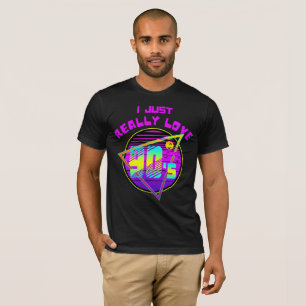 IK HOU GEWOON VAN DE JAREN 90 T-SHIRT