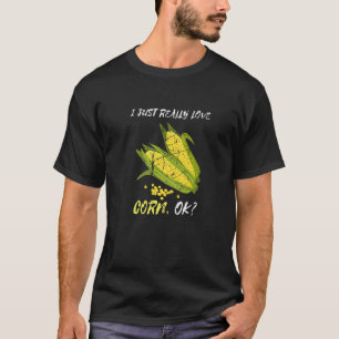 Ik hou gewoon van de kraan boerenbrood t-shirt