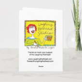 Ik hou gewoon van Kerstmis Feestdagen Kaart (Achterkant)