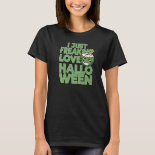 Ik hou gewoonweg van Halloween Kokosnoot Jack O L T-shirt