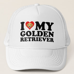 Ik hou (Hart) van mijn Golden Retriever Trucker Pet