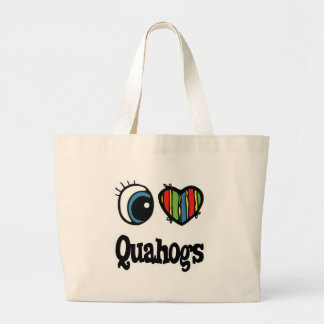 Ik hou (Hart) van Quahogs Grote Tote Bag