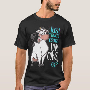 Ik hou helemaal van koeien Koe Voor kinderen v T-shirt