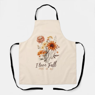 Ik hou het meest van Herfst - Autumn Foliage Schort