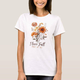 Ik hou het meest van Herfst - Autumn Foliage T-shirt