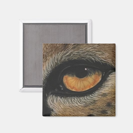 Ik hou je in de gaten. Cheetah Magneet (Voorkant / Achterkant)