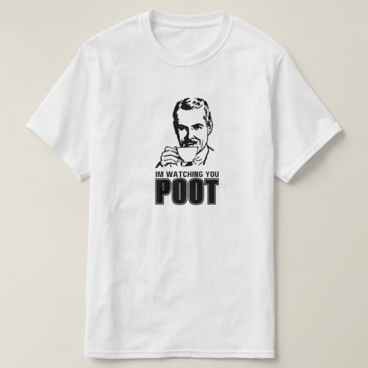 IK HOU JE IN DE GATEN POOT T-SHIRT (Design voorkant)
