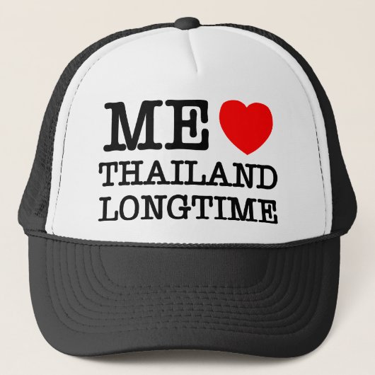IK HOU LANG VAN THAILAND TRUCKER PET (Voorkant)