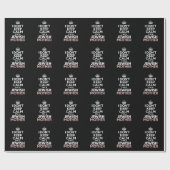 Ik hou me niet rustig, ik ben een Joodse moeder Ch Cadeaupapier (Vlak)