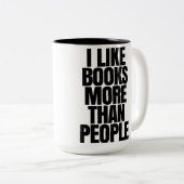 Ik hou meer van boeken dan van de Mok van mensen (Voorkant rechts)