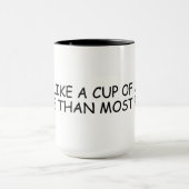 Ik hou meer van een kop joe... | Funny Coffee Slog (Midden)