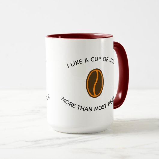 Ik hou meer van een kop joe... | Funny Coffee Slog (Voorkant rechts)