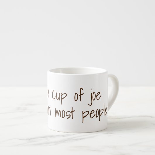 Ik hou meer van een kop joe... | Funny Coffee Slog (Voorkant rechts)