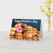 IK "HOU" MEER VAN JE DAN **ETEN *** VALENTIJNSDAG KAART (Gele Bloem)