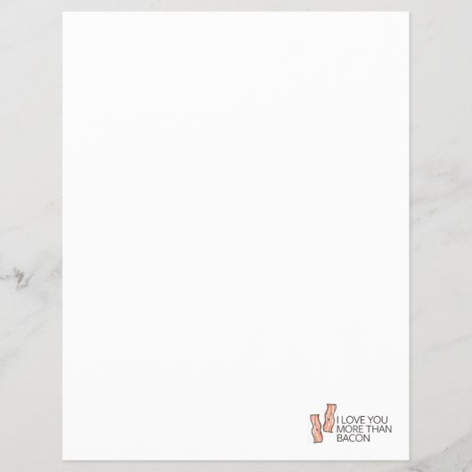 Ik hou meer van je dan van Bacon Flyer (Voorkant)