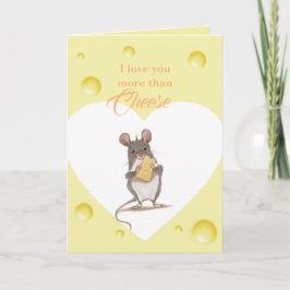 Ik hou meer van je dan van een kauwkaart kaart