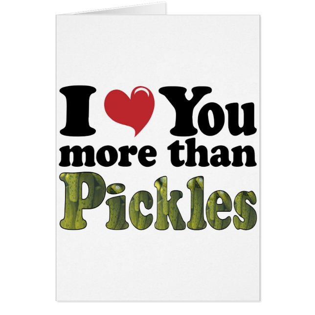 Ik hou meer van je dan van Pickles (Voorkant)