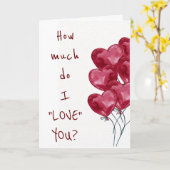 IK HOU MEER VAN JE DAN VAN WAT DAN OOK EN DAN WIE KAART (Gele Bloem)