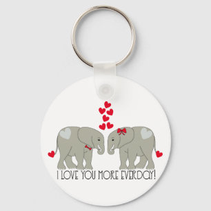 Ik hou meer van je Everday! Sleutelhanger