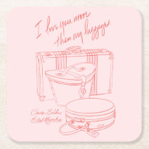 "Ik hou meer van jou dan van mijn bagage" Coaster