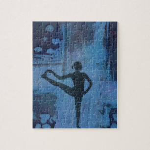 Ik hou mijn saldo Yoga Girl Legpuzzel