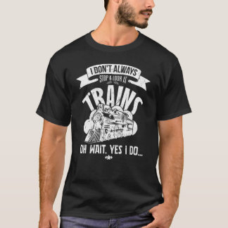 Ik hou niet altijd op en kijk niet altijd naar het t-shirt