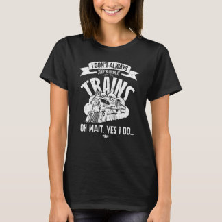 Ik hou niet altijd op en kijk niet altijd naar het t-shirt