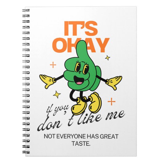 Ik hou niet van handschoenen notitieboek (Voorkant)