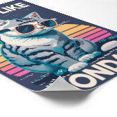 Ik hou niet van Maandagen Cat Poster (Hoek)